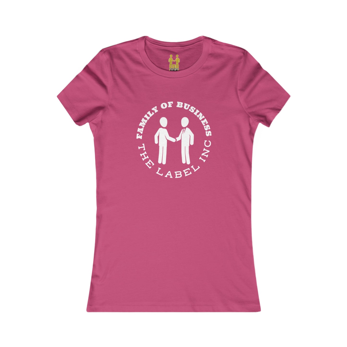 “FOB CIRCLE” Women's Light Fitted Tee
