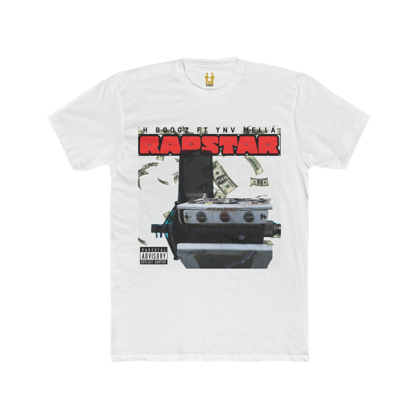 “Rapstar” Cotton Crew Tee