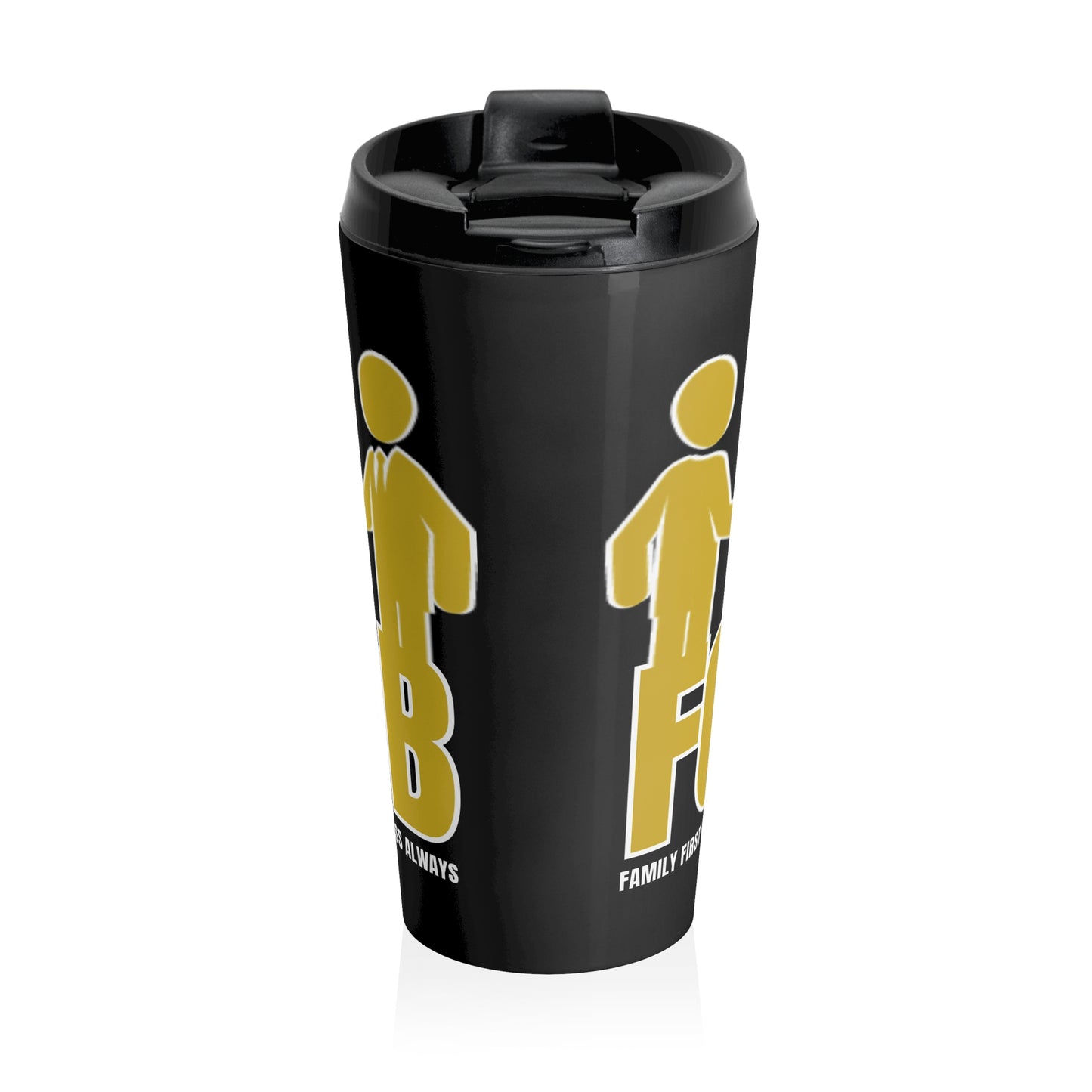 “FOB FFBA” Stainless Steel Travel Mug