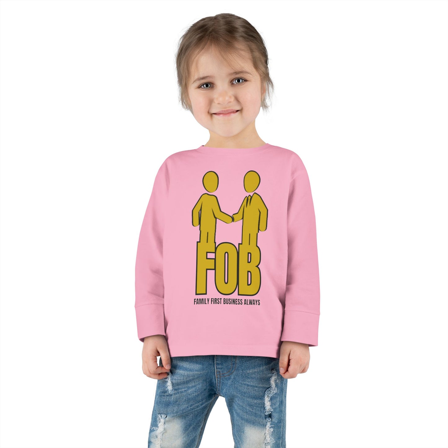 “FOB FFBA” Toddler Long Sleeve Tee