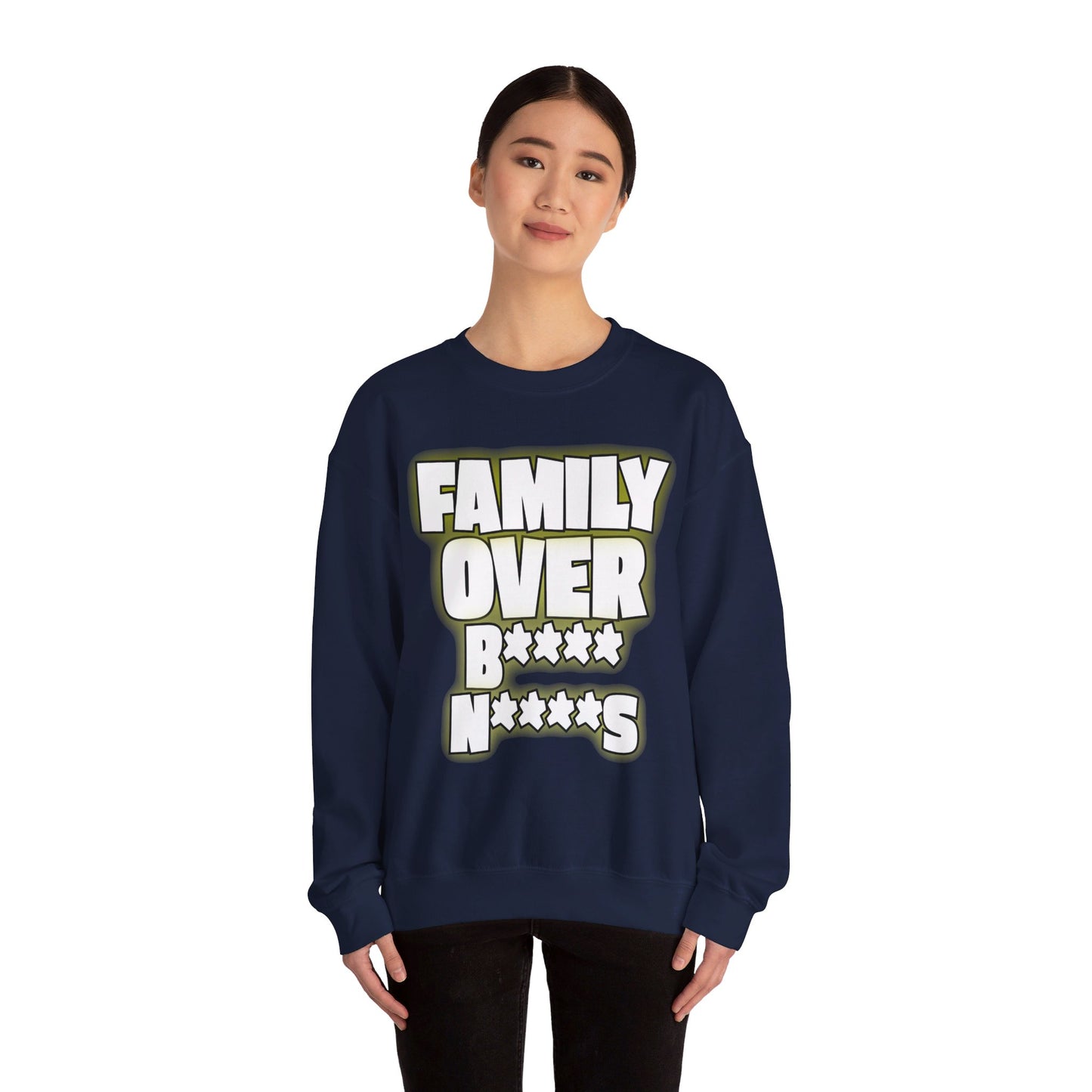 “FOB OVER EVERYTHING” Women’s Heavy Blend™ Crewneck Sweatshirt