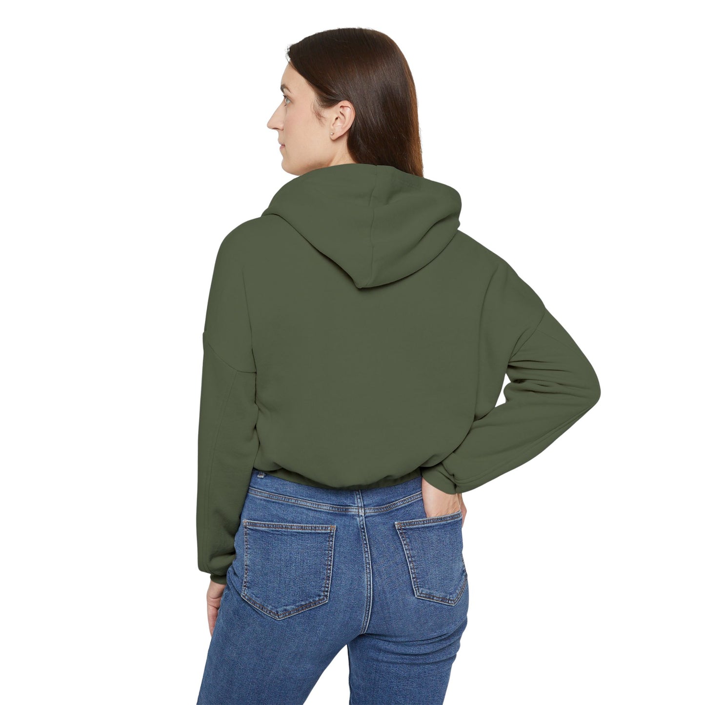 “FOB FFBA” Women's Cinched Bottom Hoodie