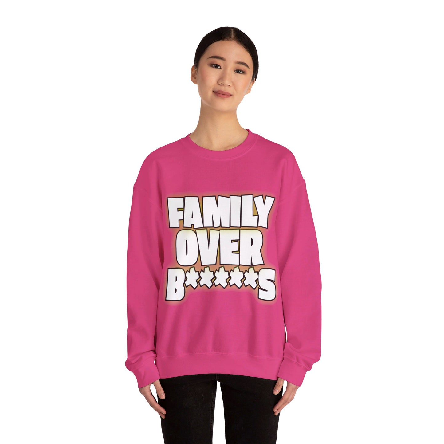 “FOB OVER EVERYTHING” Unisex Heavy Blend™ Crewneck Sweatshirt