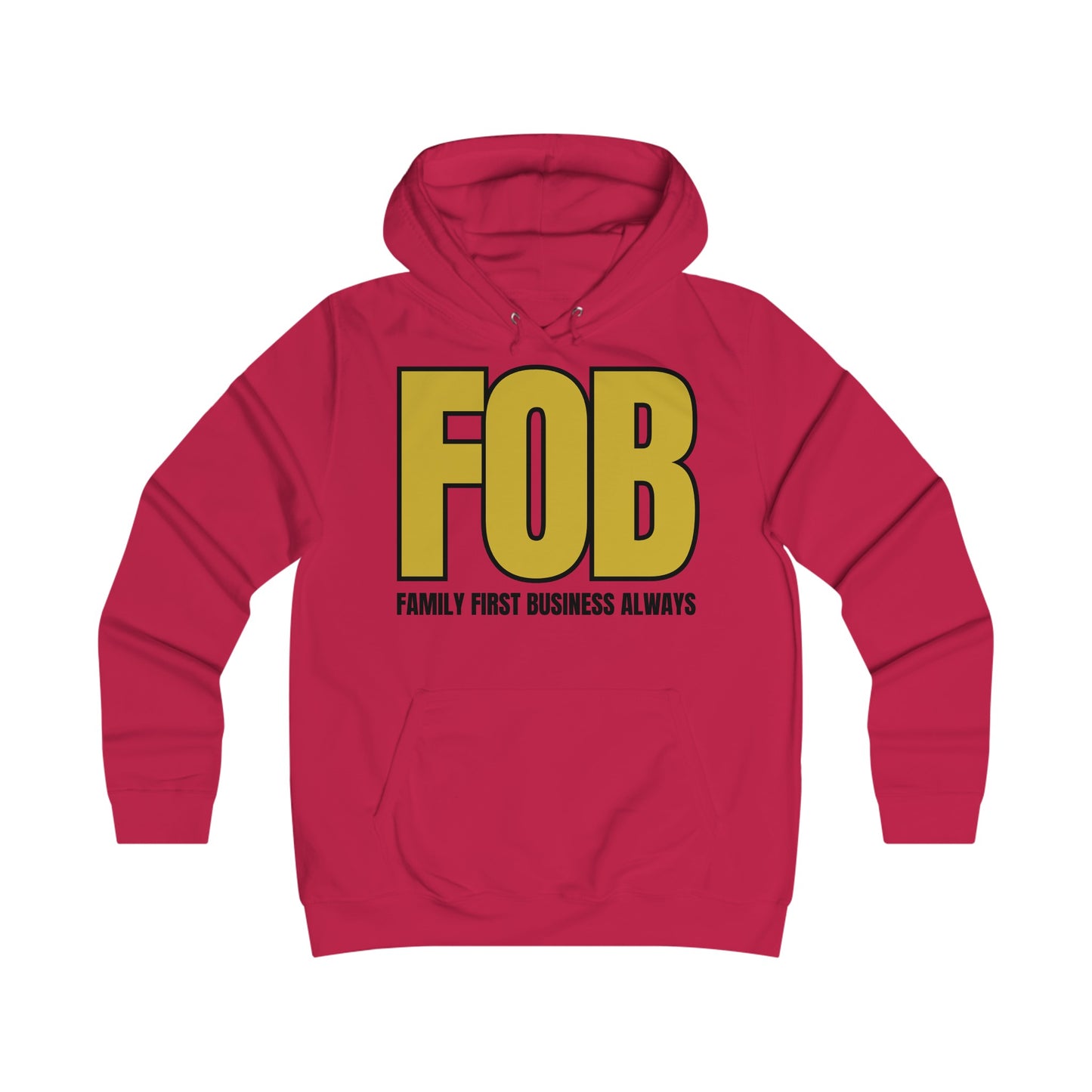 “FOB FFBA” Girlie College Hoodie