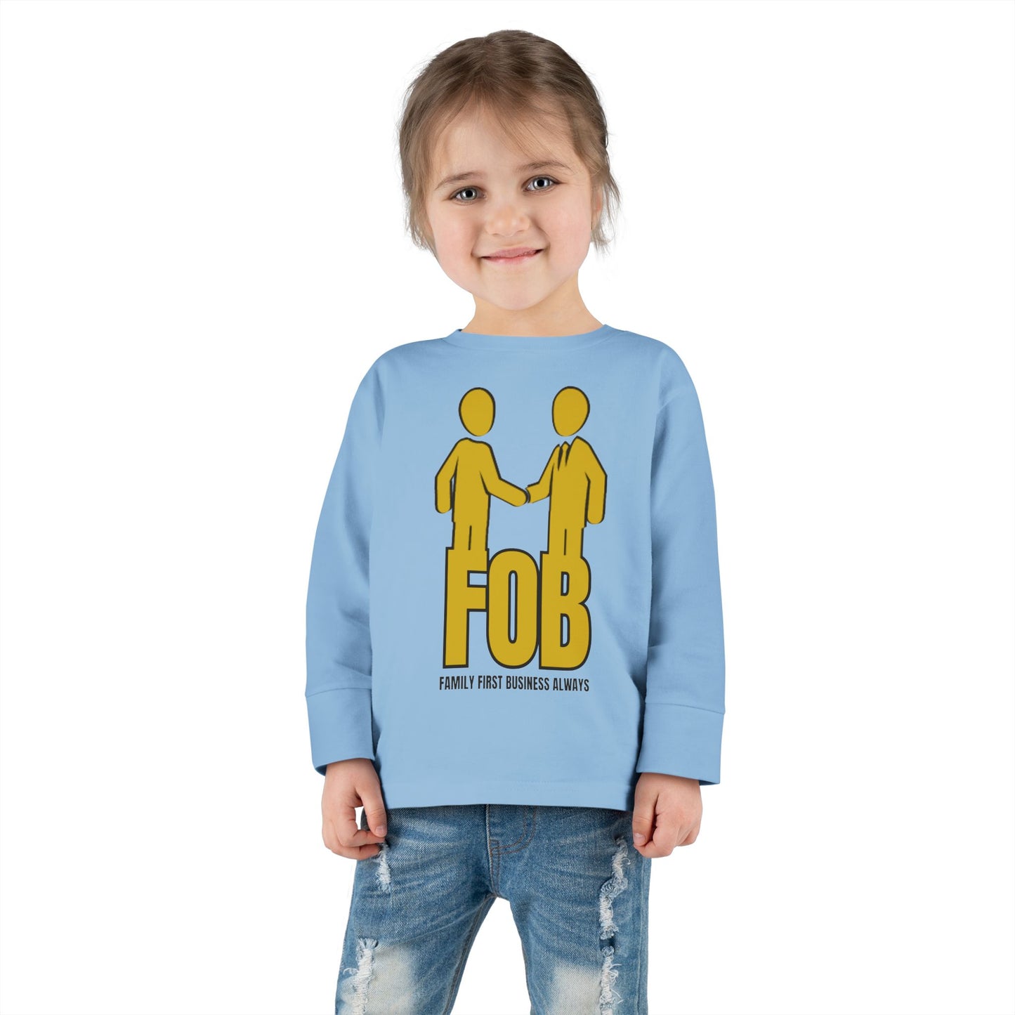 “FOB FFBA” Toddler Long Sleeve Tee