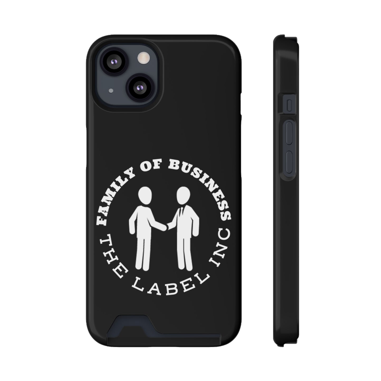 “FOB CIRCLE” IPhone/Galaxy Case With Card Holder