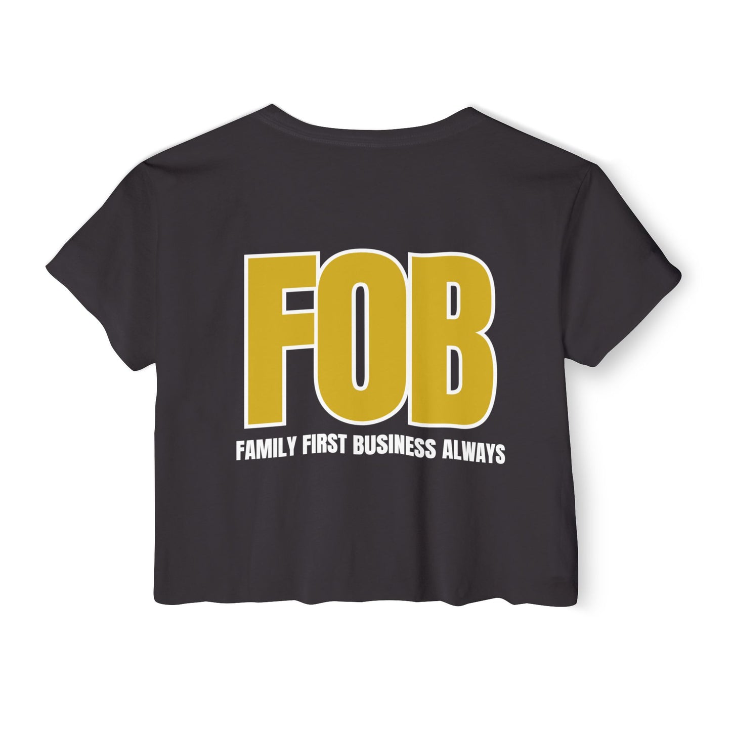 “FOB FFBA” Women's Crop Top