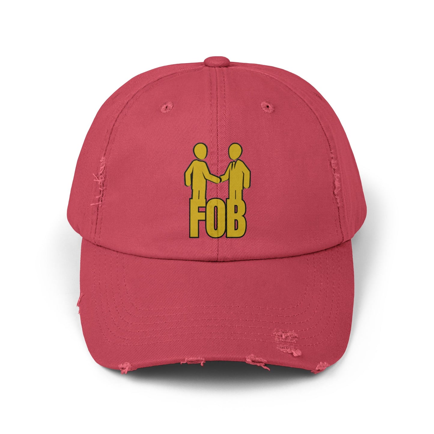 “FOB FFBA” Distressed Cap