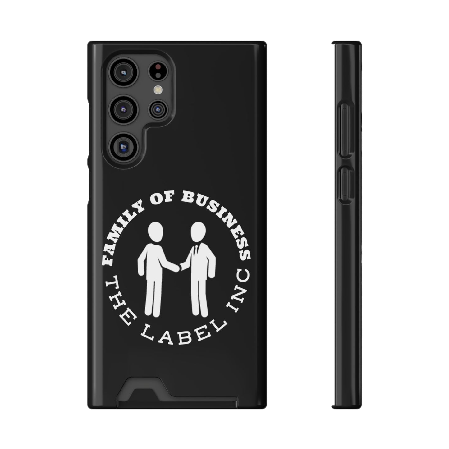 “FOB CIRCLE” IPhone/Galaxy Case With Card Holder