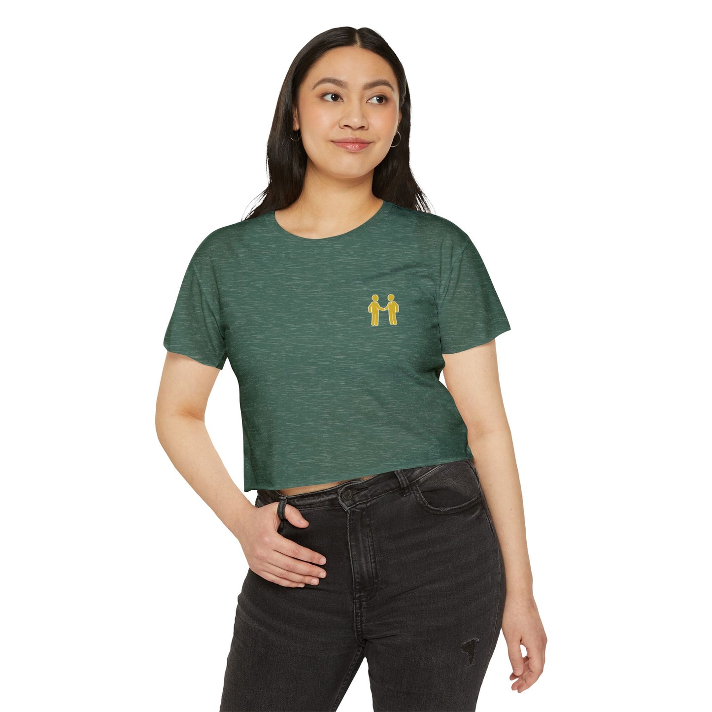 “FOB FFBA” Women's Crop Top