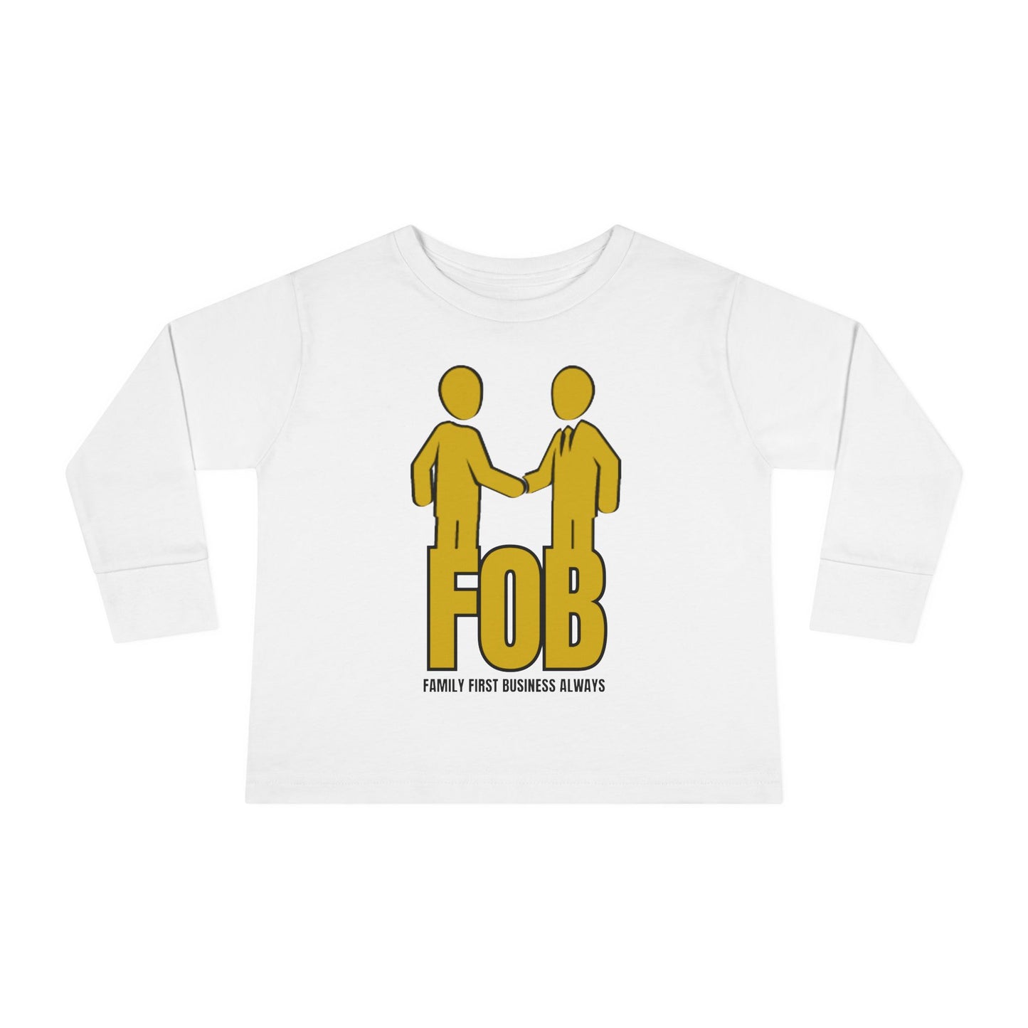 “FOB FFBA” Toddler Long Sleeve Tee