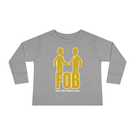 “FOB FFBA” Toddler Long Sleeve Tee