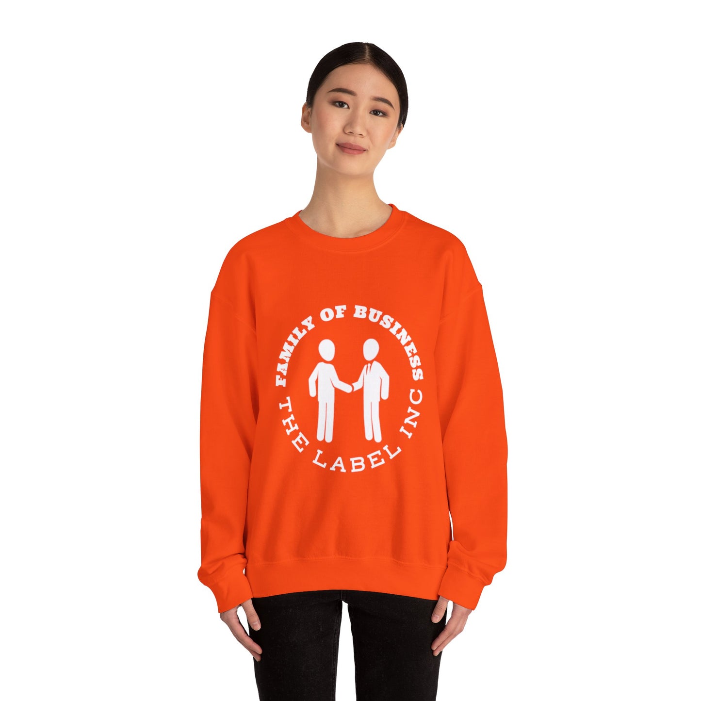 “FOB CIRCLE” Unisex Heavy Blend™ Crewneck Sweatshirt