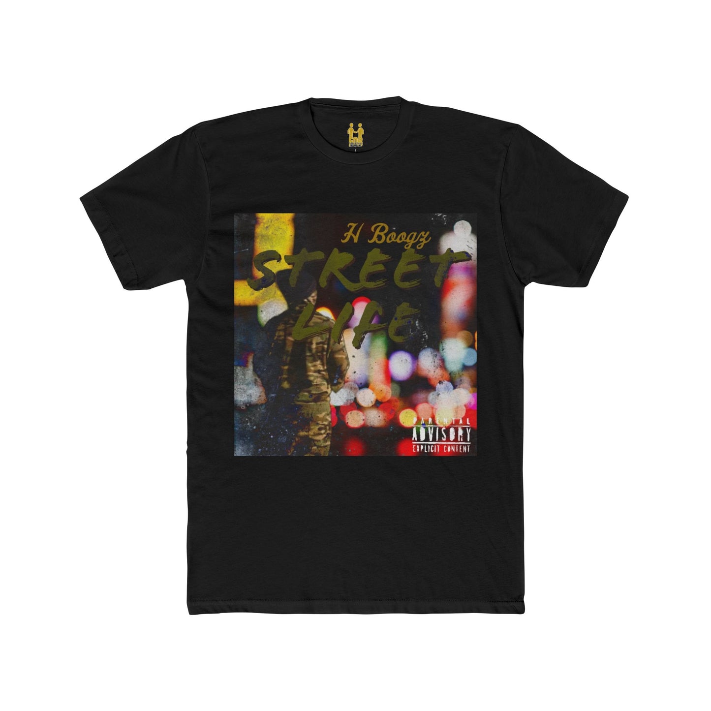 “Street Life” Cotton Crew Tee