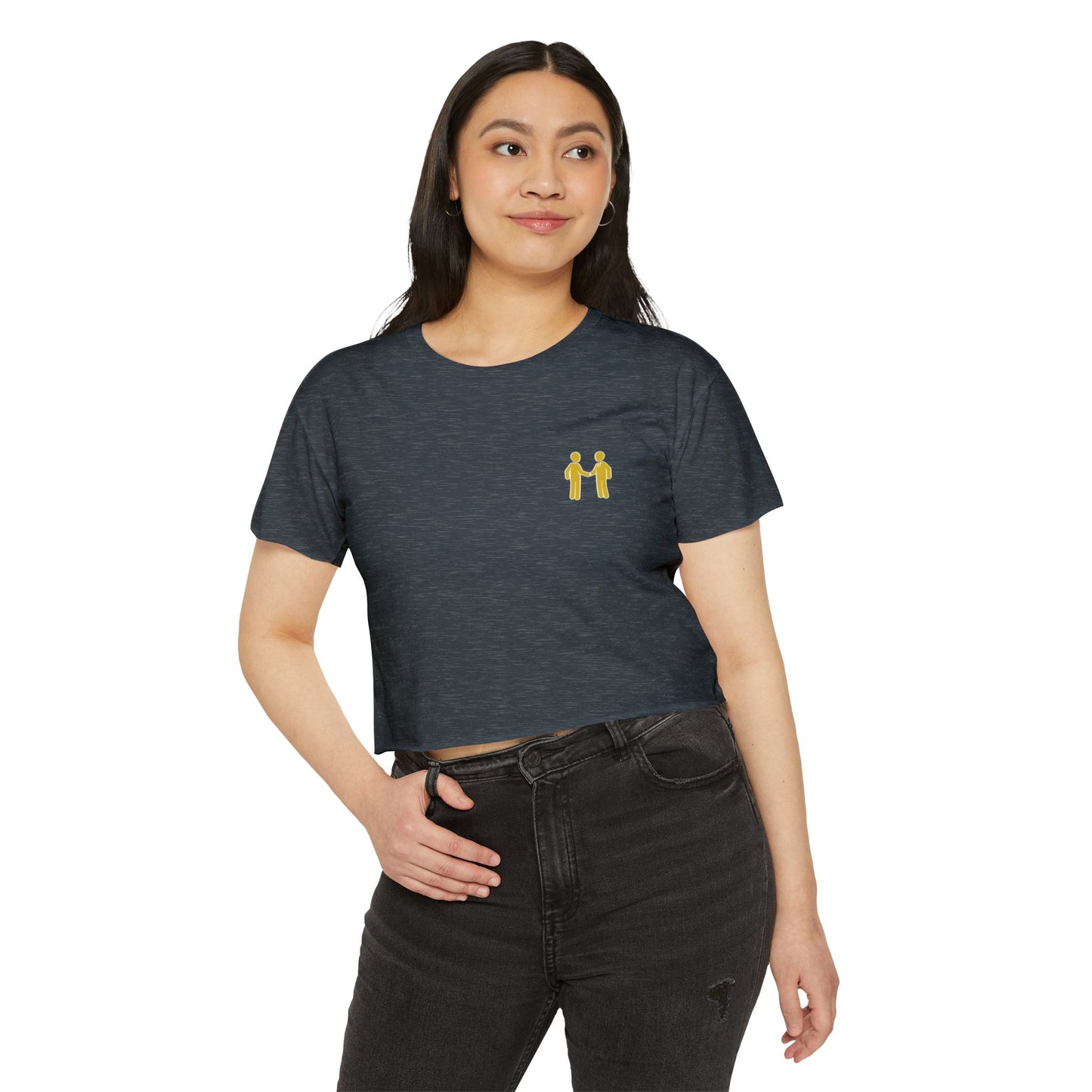 “FOB FFBA” Women's Crop Top