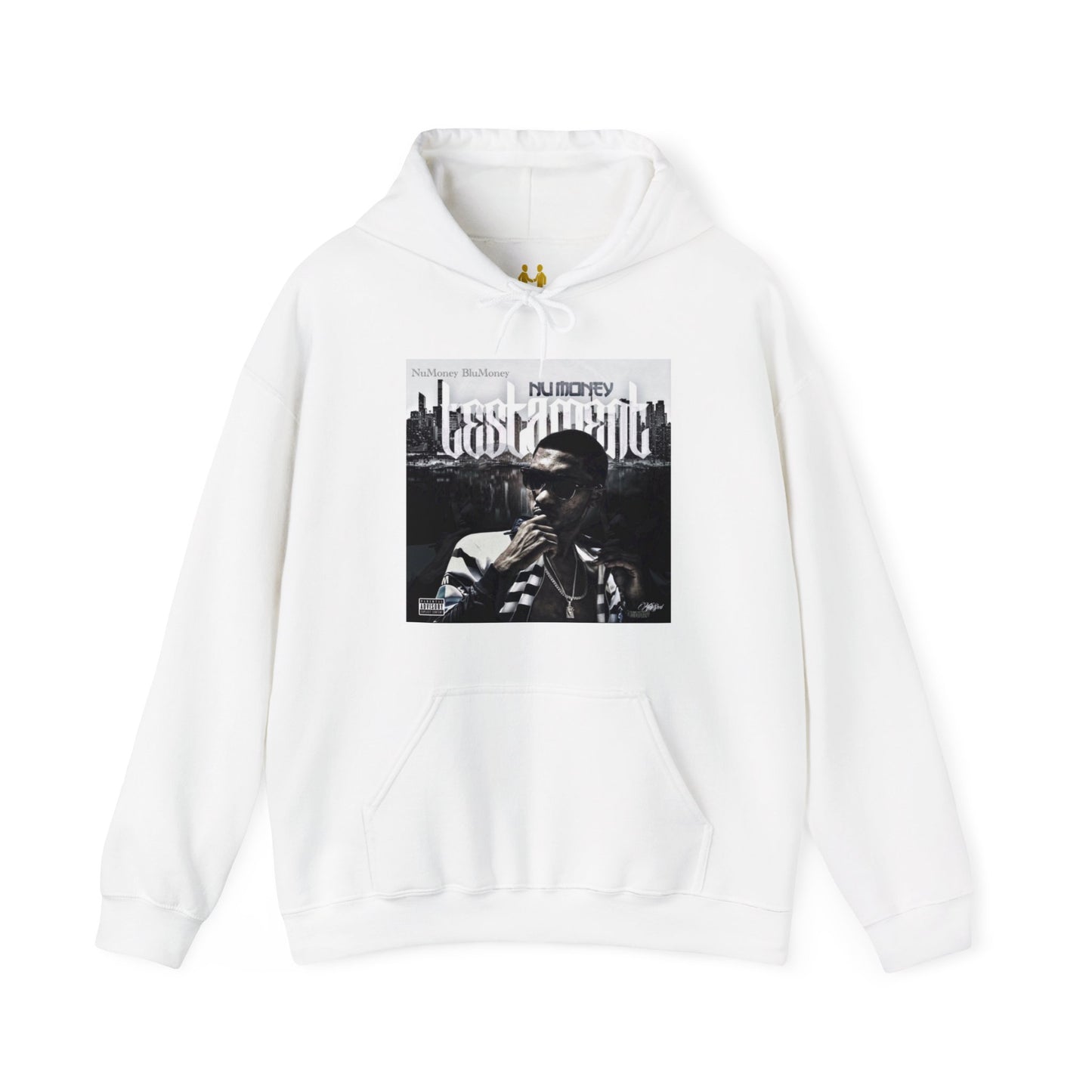 “NuMoney Testament” Heavy Blend™ Hooded Sweatshirt