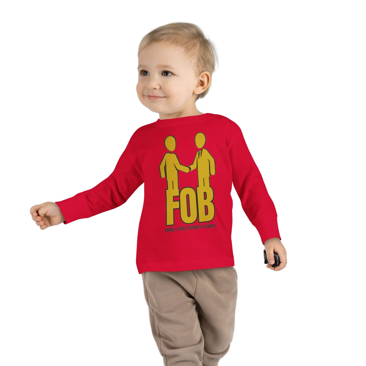 “FOB FFBA” Toddler Long Sleeve Tee