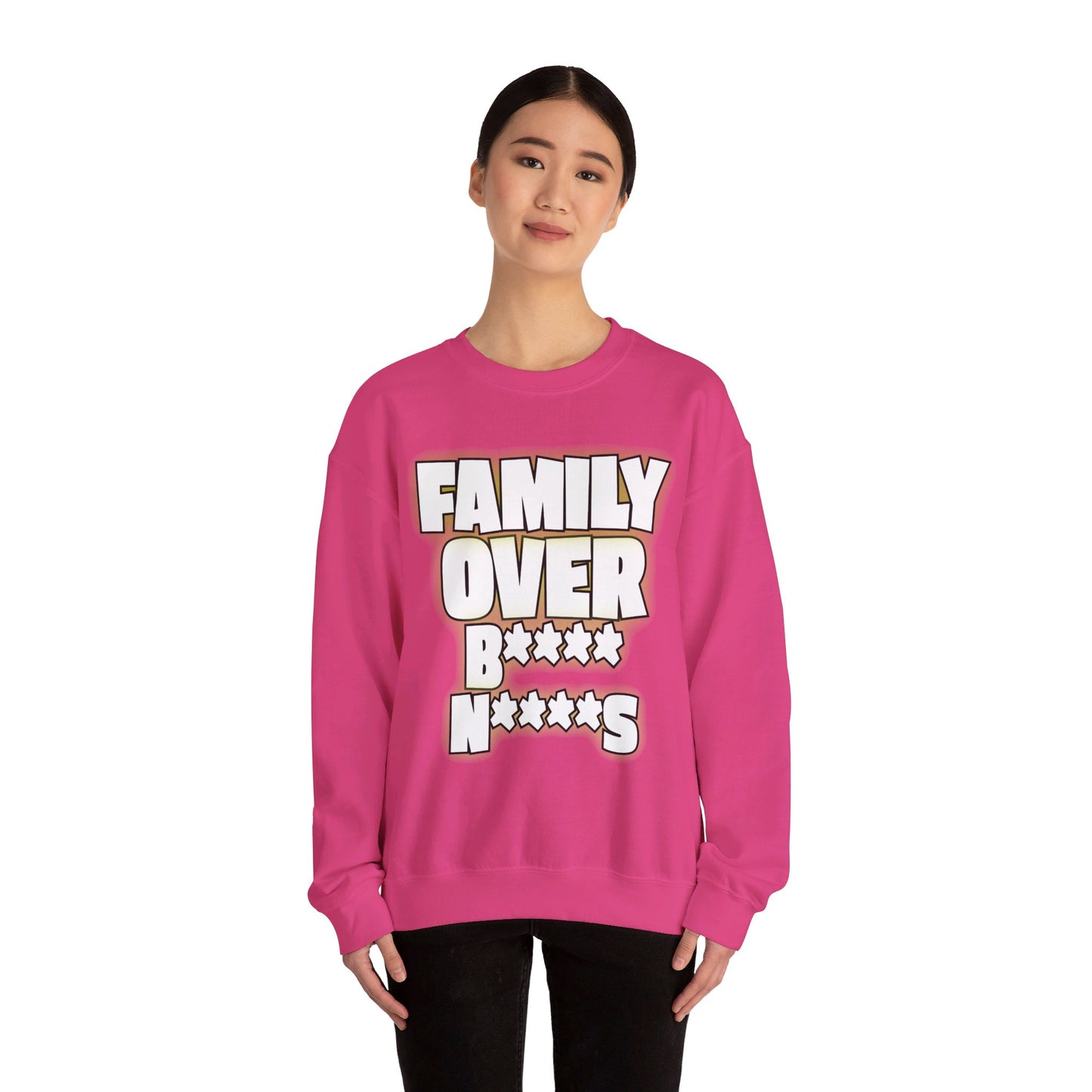 “FOB OVER EVERYTHING” Women’s Heavy Blend™ Crewneck Sweatshirt