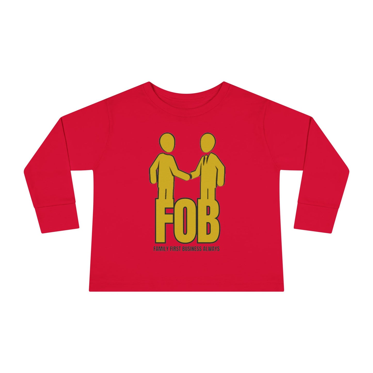 “FOB FFBA” Toddler Long Sleeve Tee