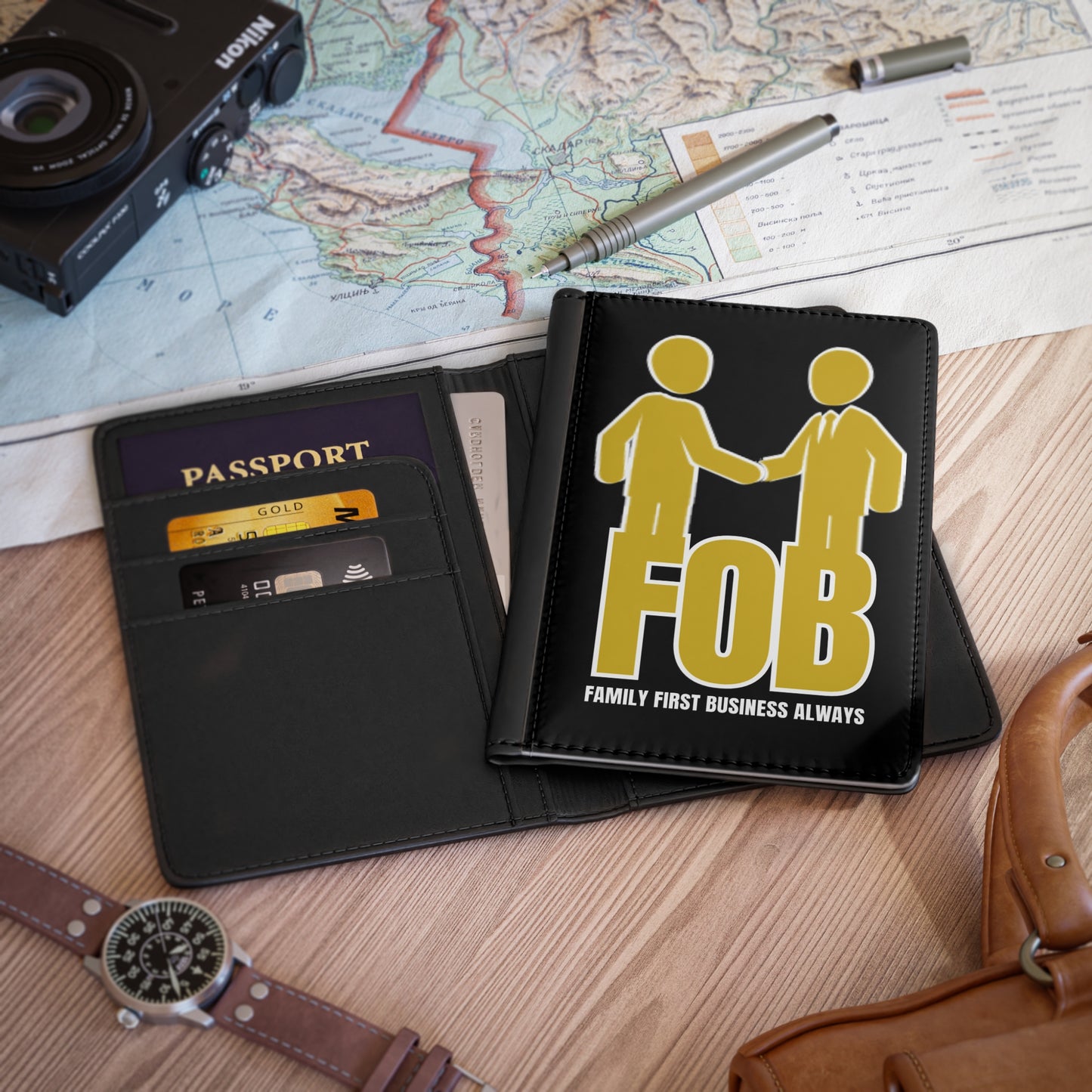 “FOB FFBA” Passport Cover