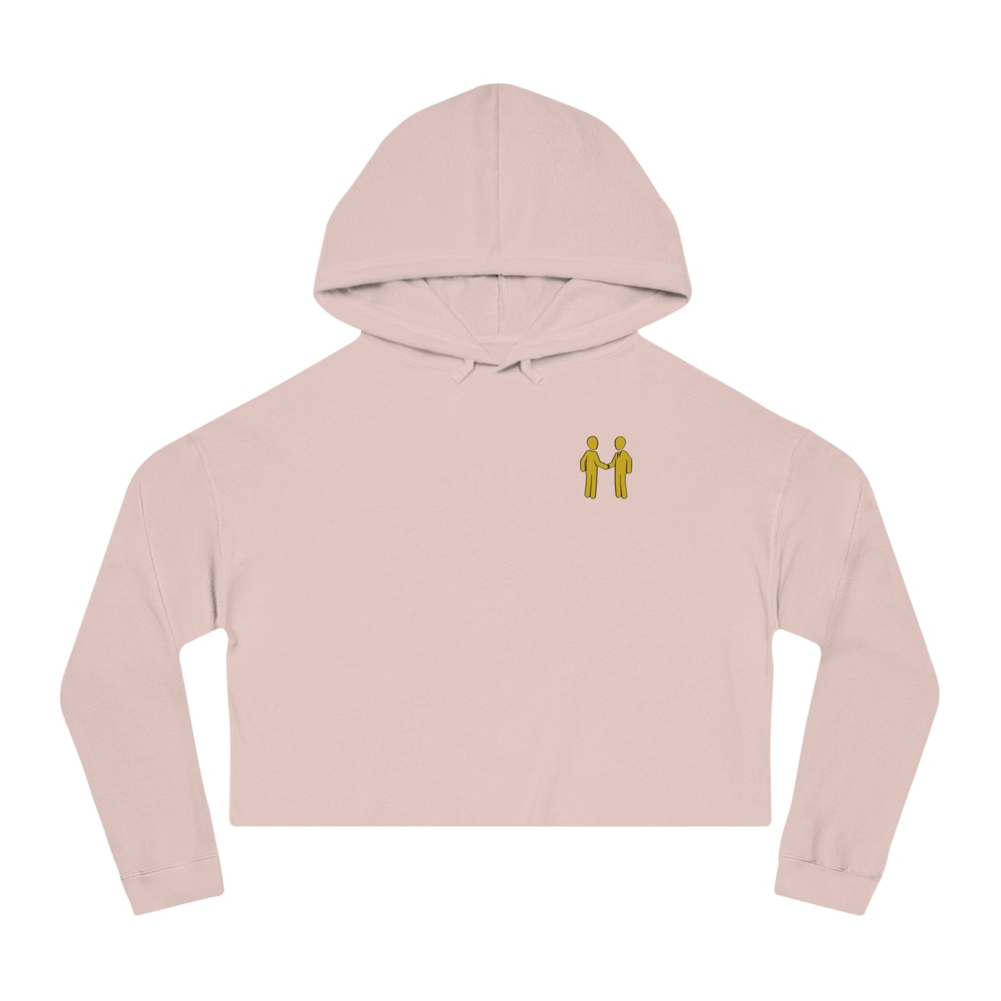 “FOB FFBA” Women’s Cropped Hooded Sweatshirt