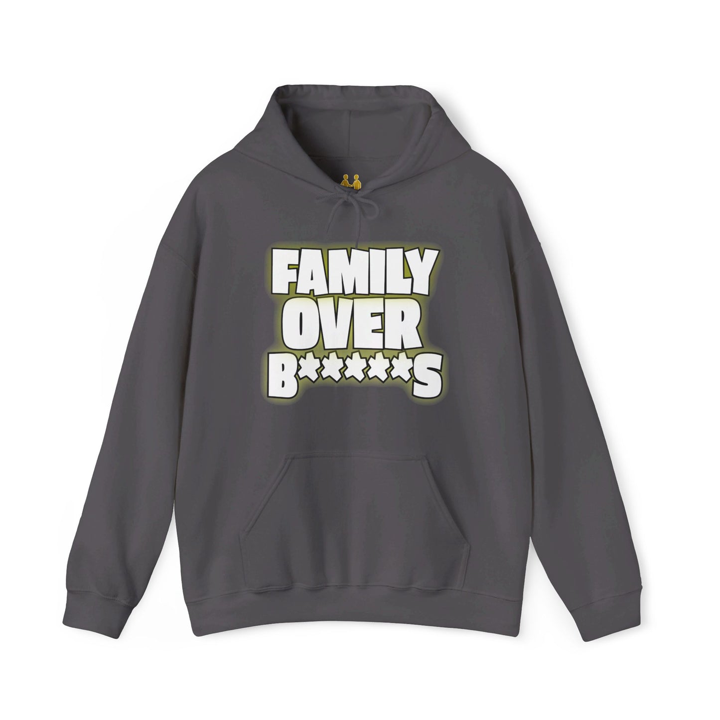 “FOB OVER EVERYTHING” Heavy Blend™ Hooded Sweatshirt