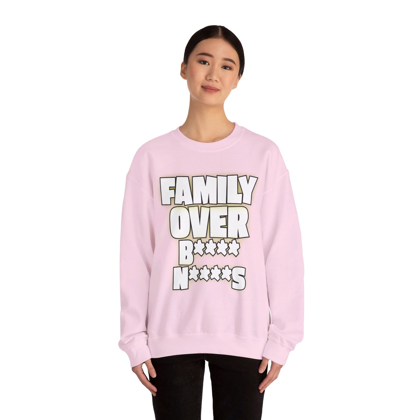 “FOB OVER EVERYTHING” Women’s Heavy Blend™ Crewneck Sweatshirt