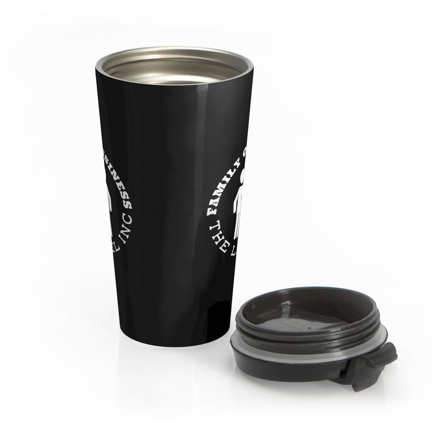 “FOB CIRCLE” Stainless Steel Travel Mug