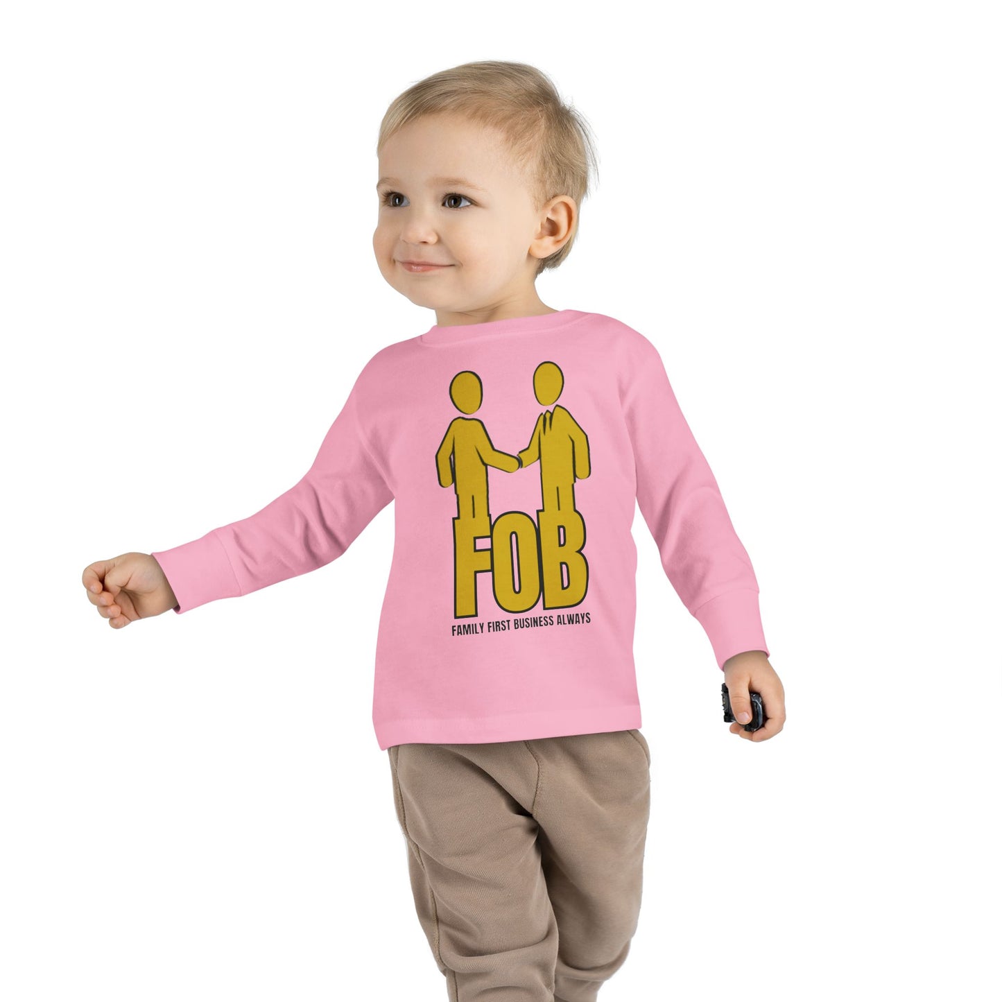 “FOB FFBA” Toddler Long Sleeve Tee