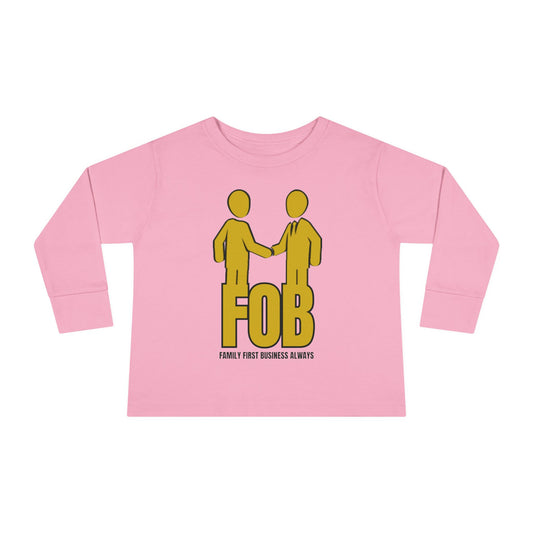 “FOB FFBA” Toddler Long Sleeve Tee