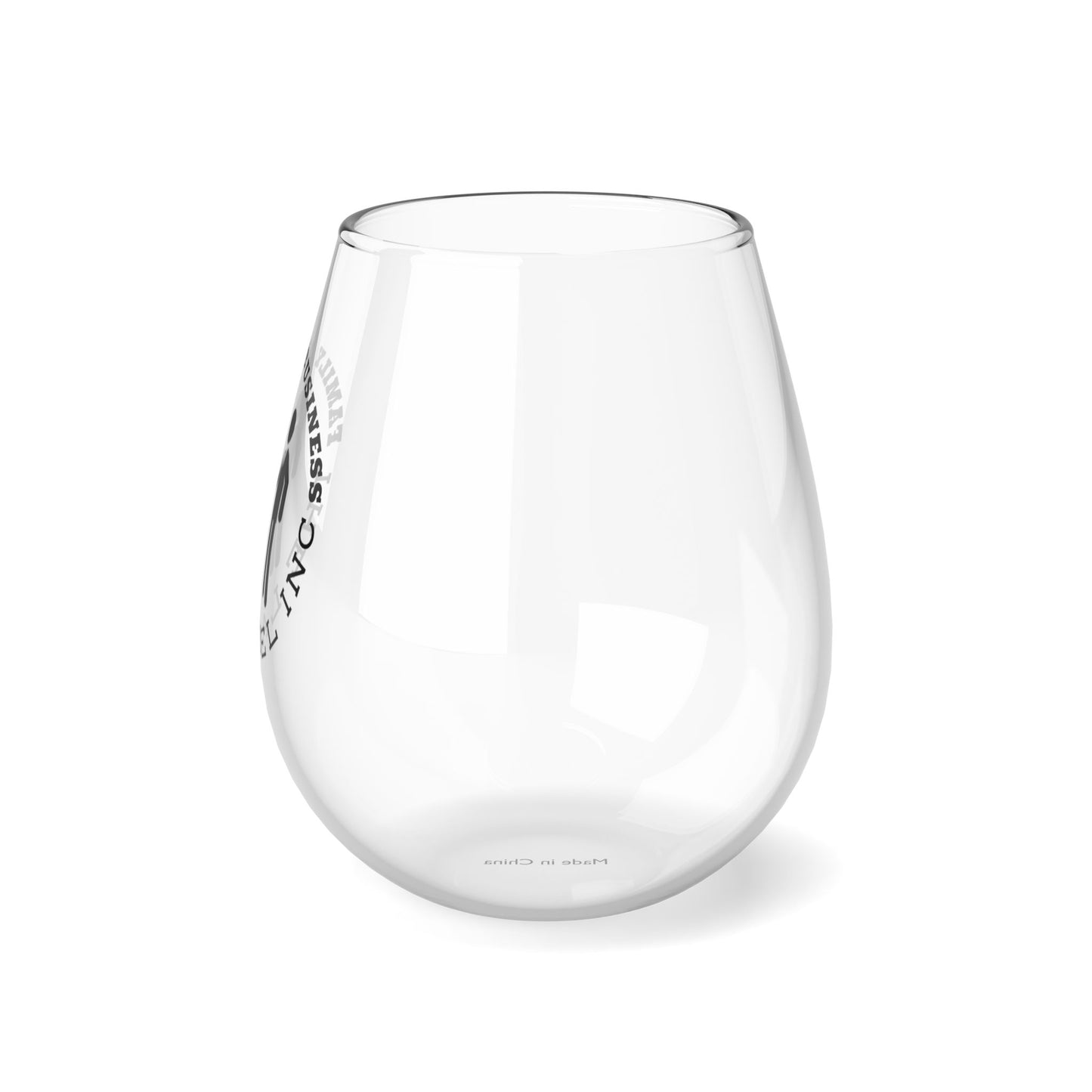 “FOB CIRCLE” Wine Glass, 11.75oz