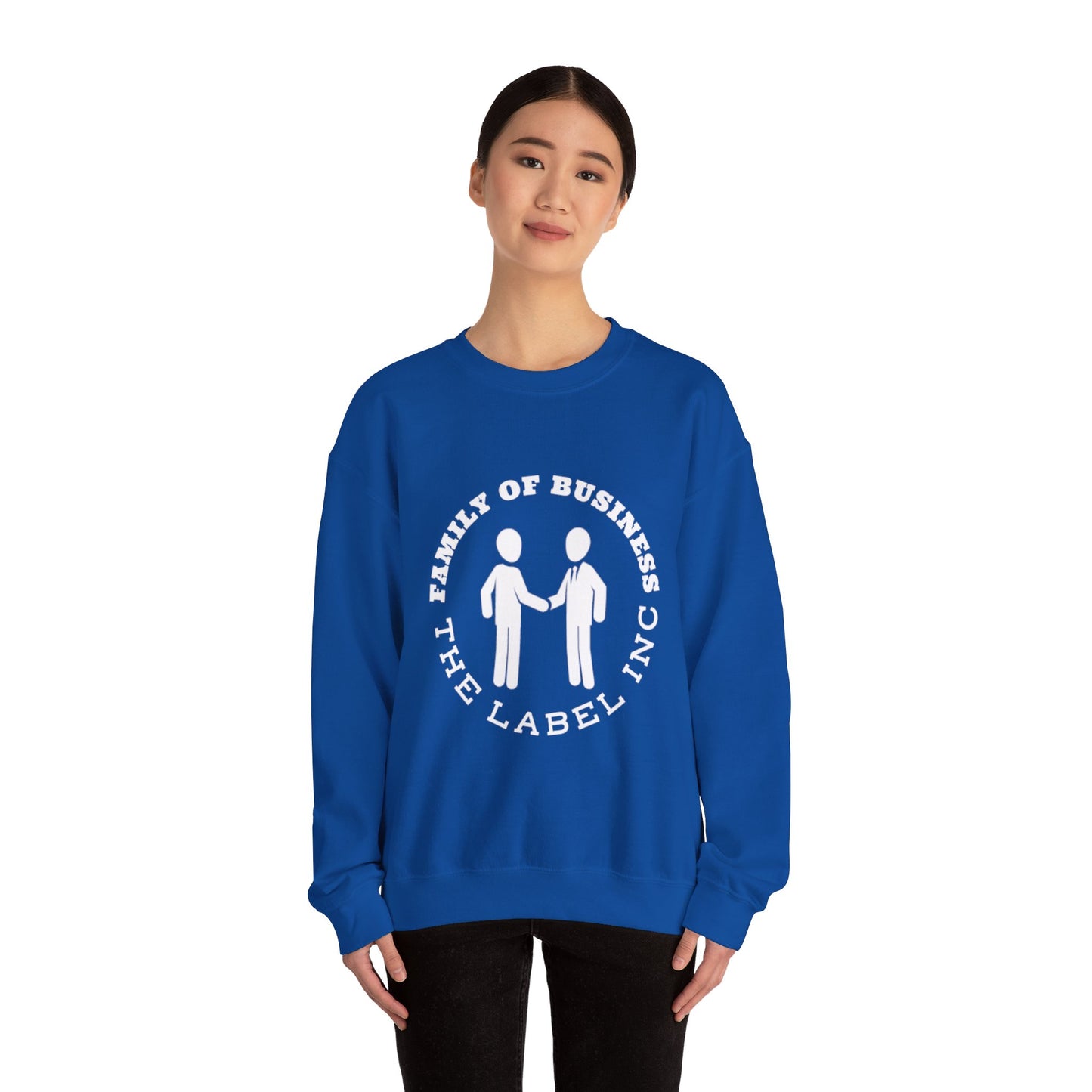 “FOB CIRCLE” Unisex Heavy Blend™ Crewneck Sweatshirt