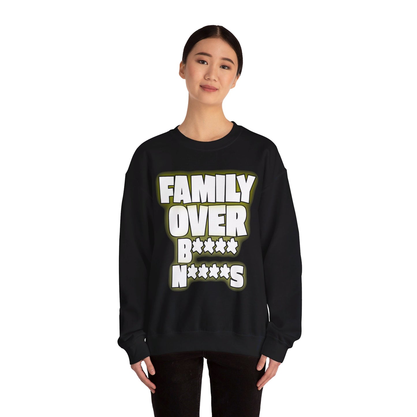 “FOB OVER EVERYTHING” Women’s Heavy Blend™ Crewneck Sweatshirt