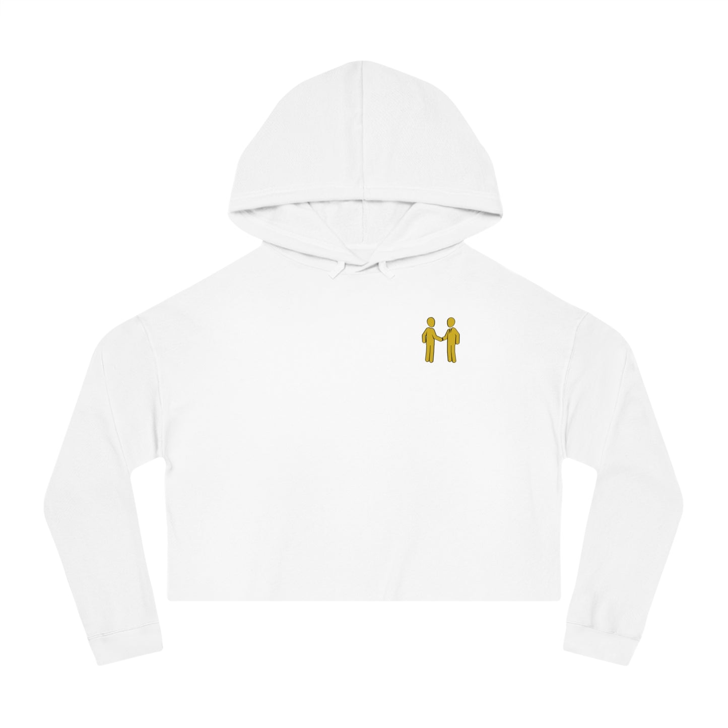 “FOB FFBA” Women’s Cropped Hooded Sweatshirt