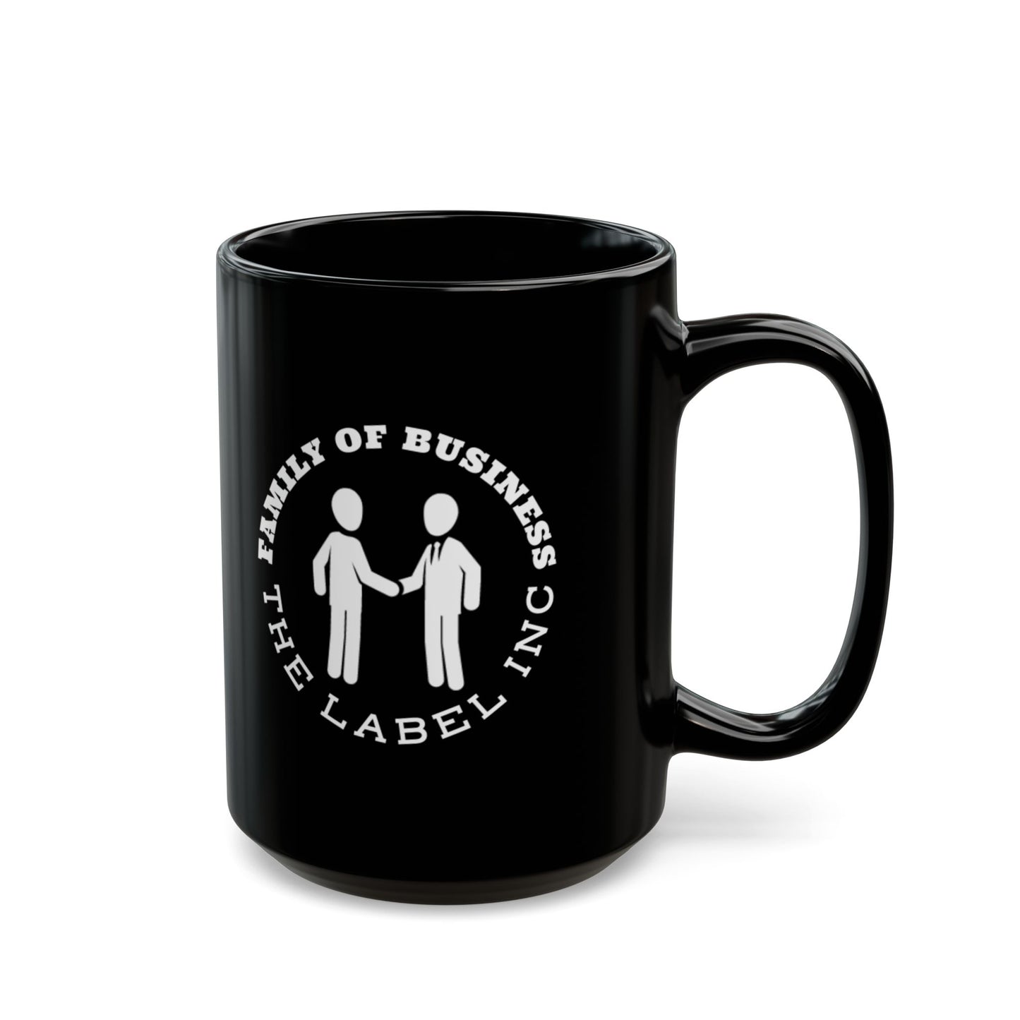 “FOB CIRCLE” Black Mug (11oz, 15oz)