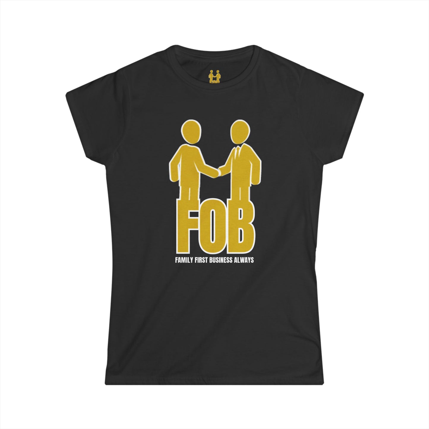 “FOB FFBA” Women's Softstyle Tee