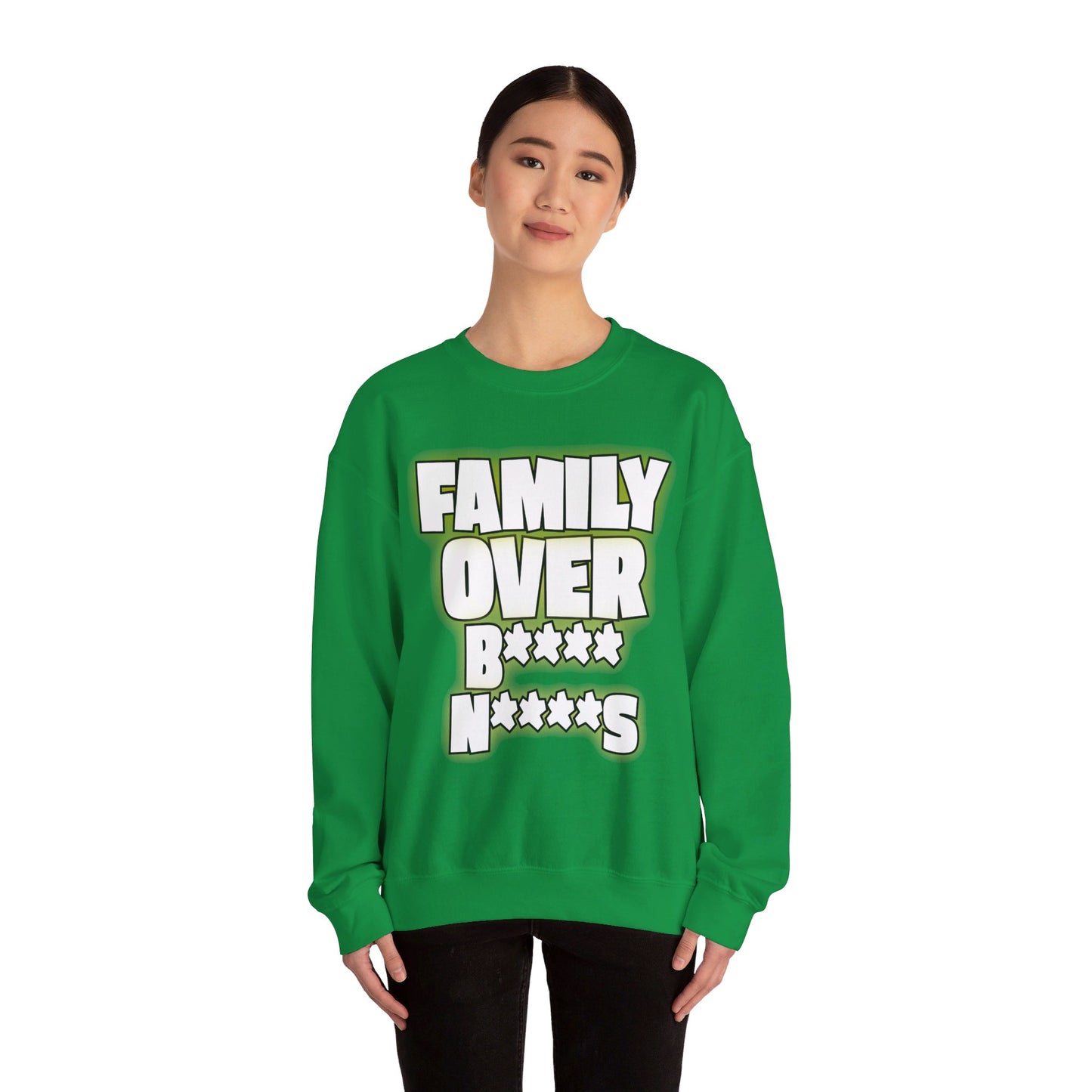 “FOB OVER EVERYTHING” Women’s Heavy Blend™ Crewneck Sweatshirt