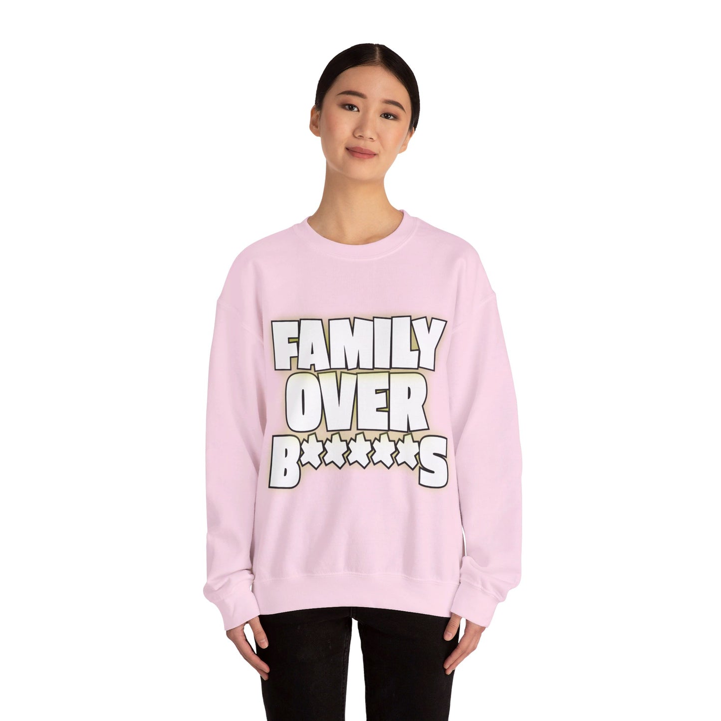 “FOB OVER EVERYTHING” Unisex Heavy Blend™ Crewneck Sweatshirt