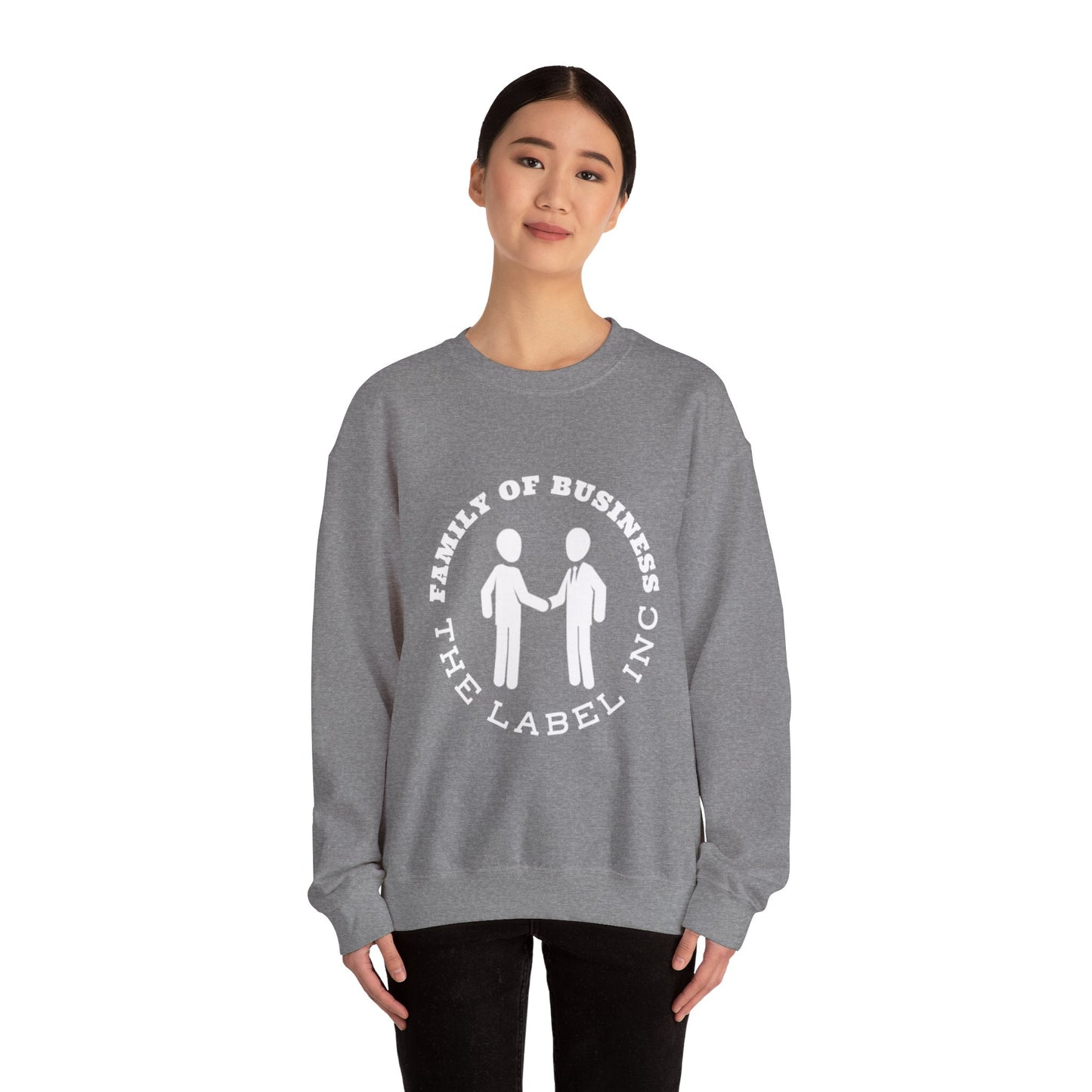 “FOB CIRCLE” Unisex Heavy Blend™ Crewneck Sweatshirt