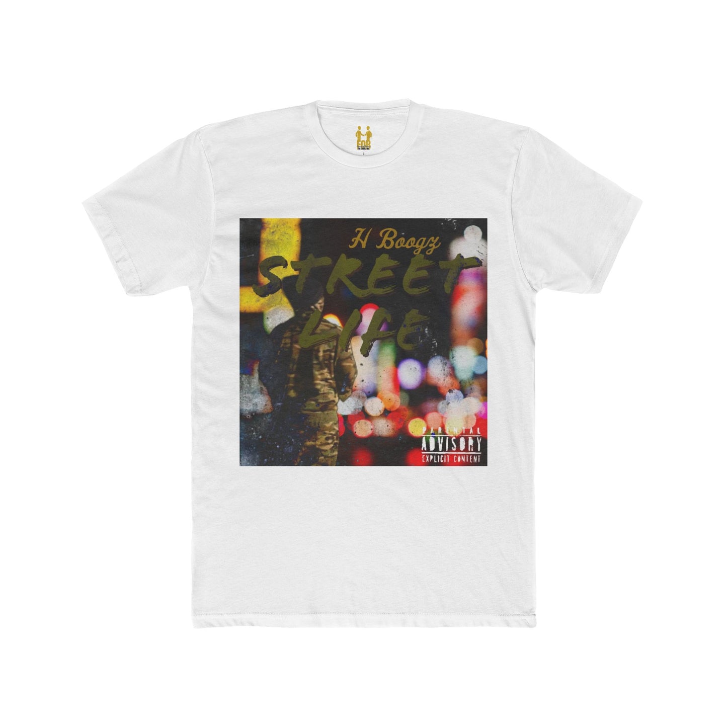 “Street Life” Cotton Crew Tee