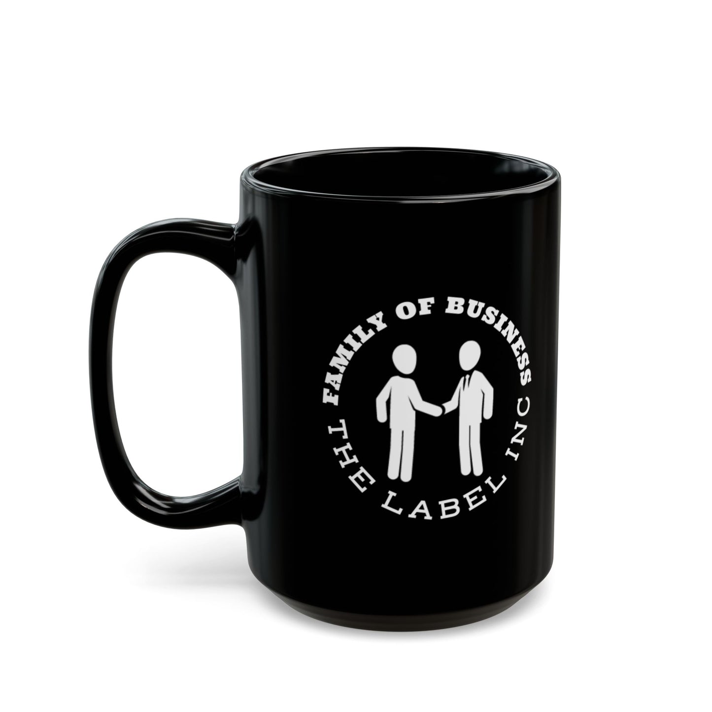 “FOB CIRCLE” Black Mug (11oz, 15oz)