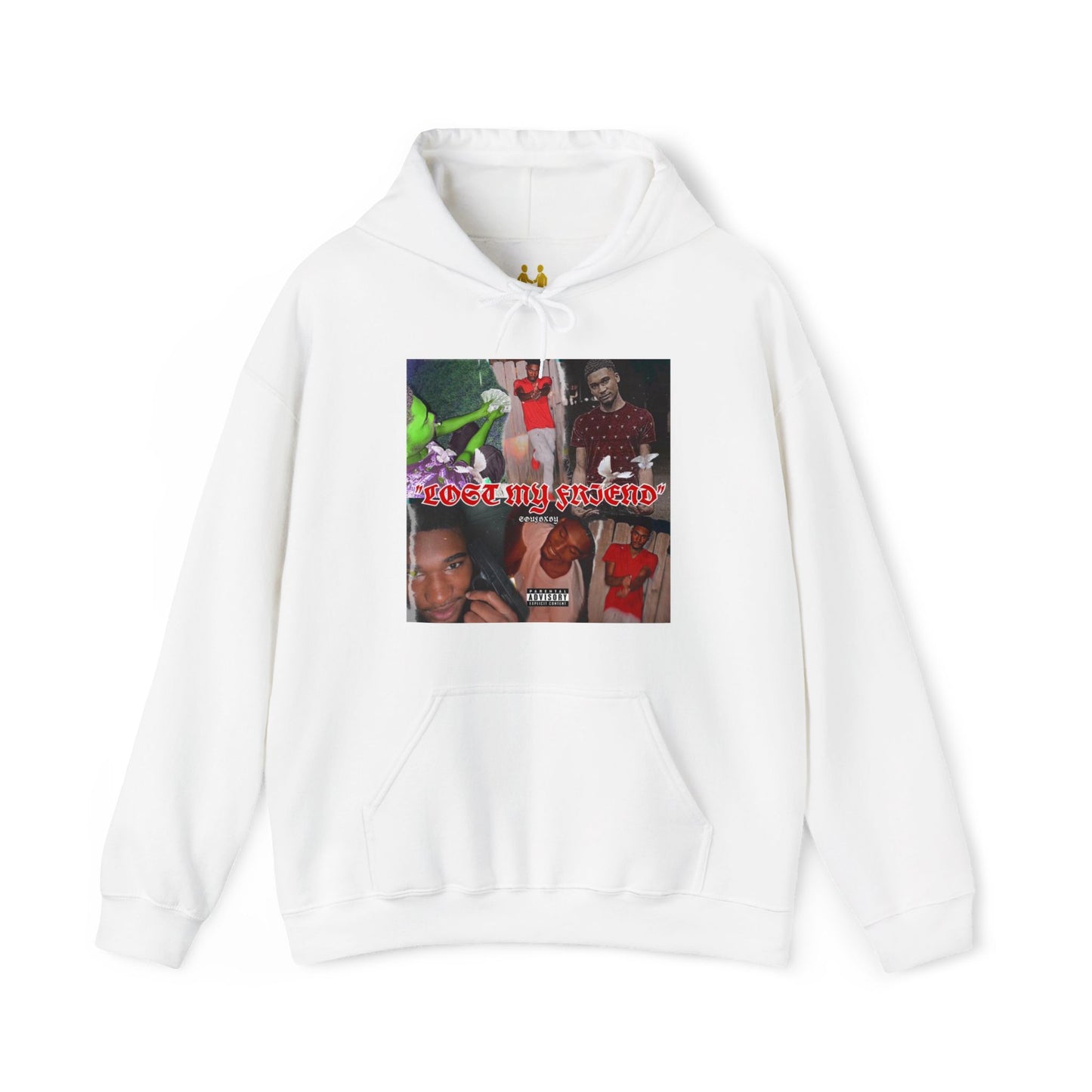 “Lost My Friend” Heavy Blend™ Hooded Sweatshirt