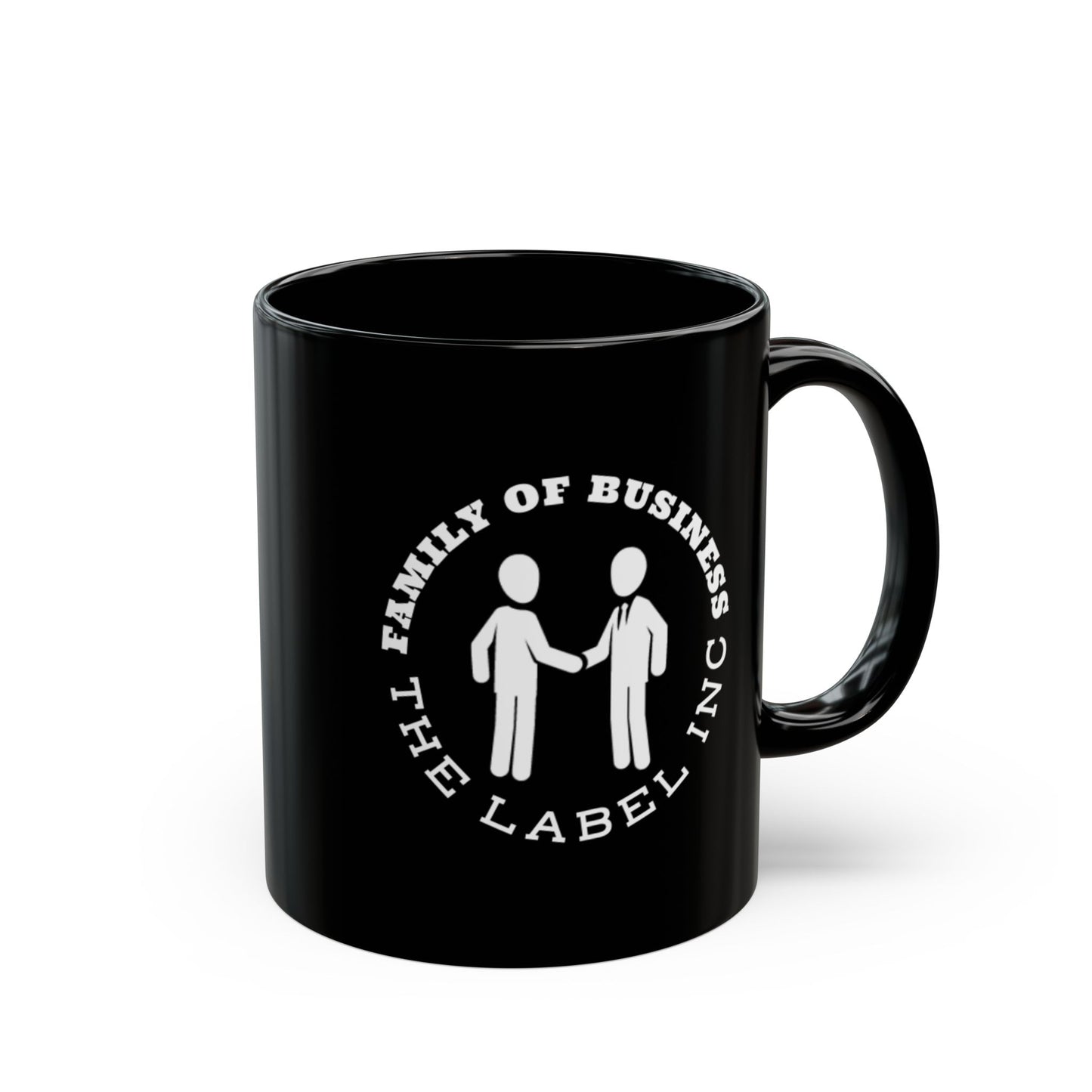 “FOB CIRCLE” Black Mug (11oz, 15oz)