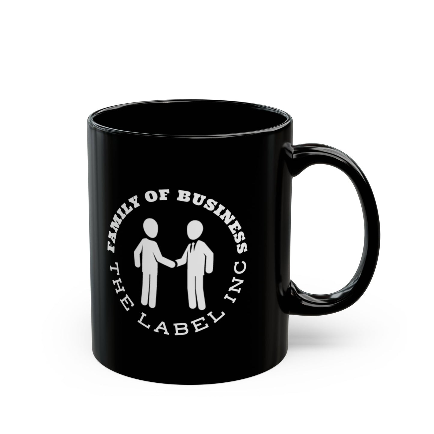 “FOB CIRCLE” Black Mug (11oz, 15oz)