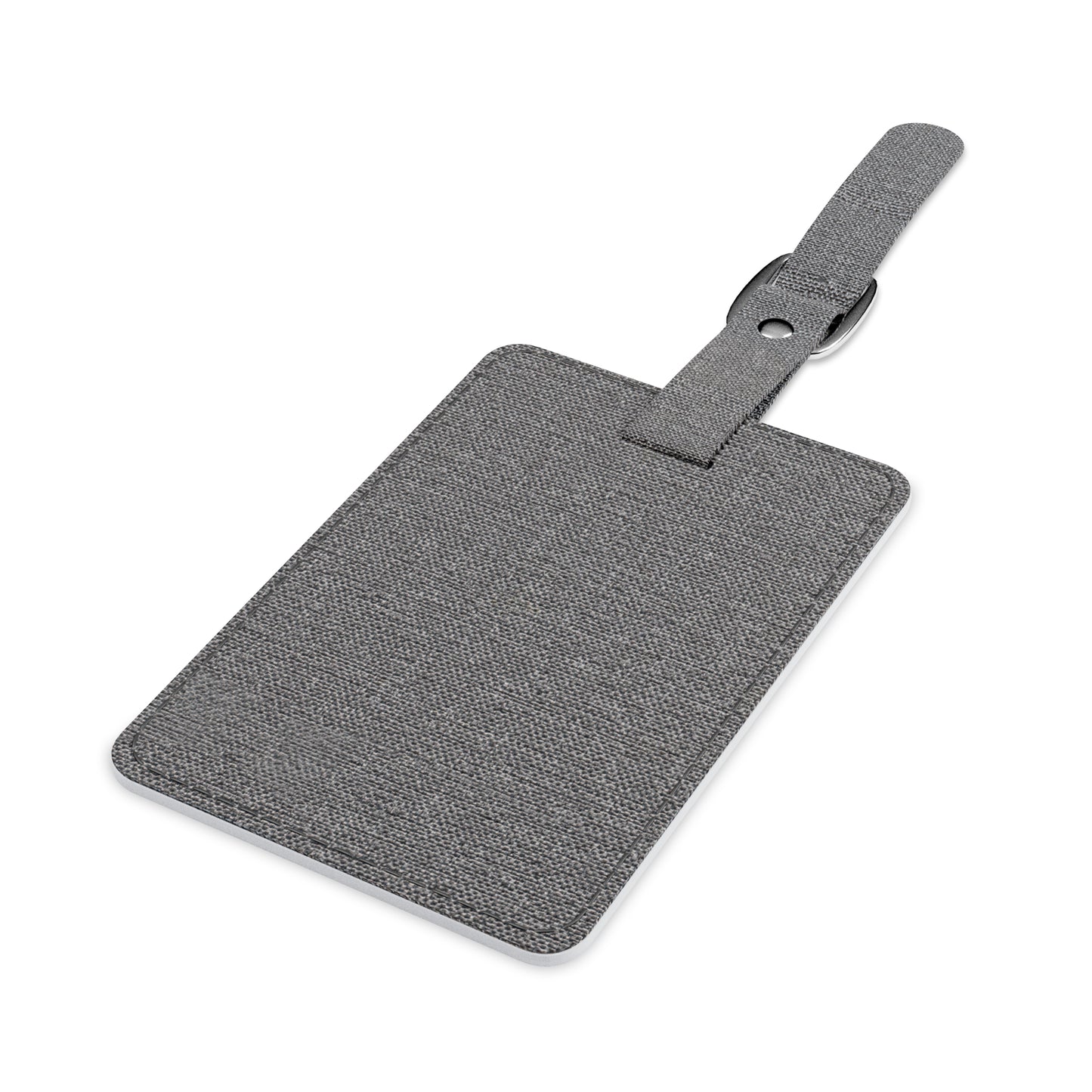 “FOB CIRCLE” Saffiano Polyester Luggage Tag