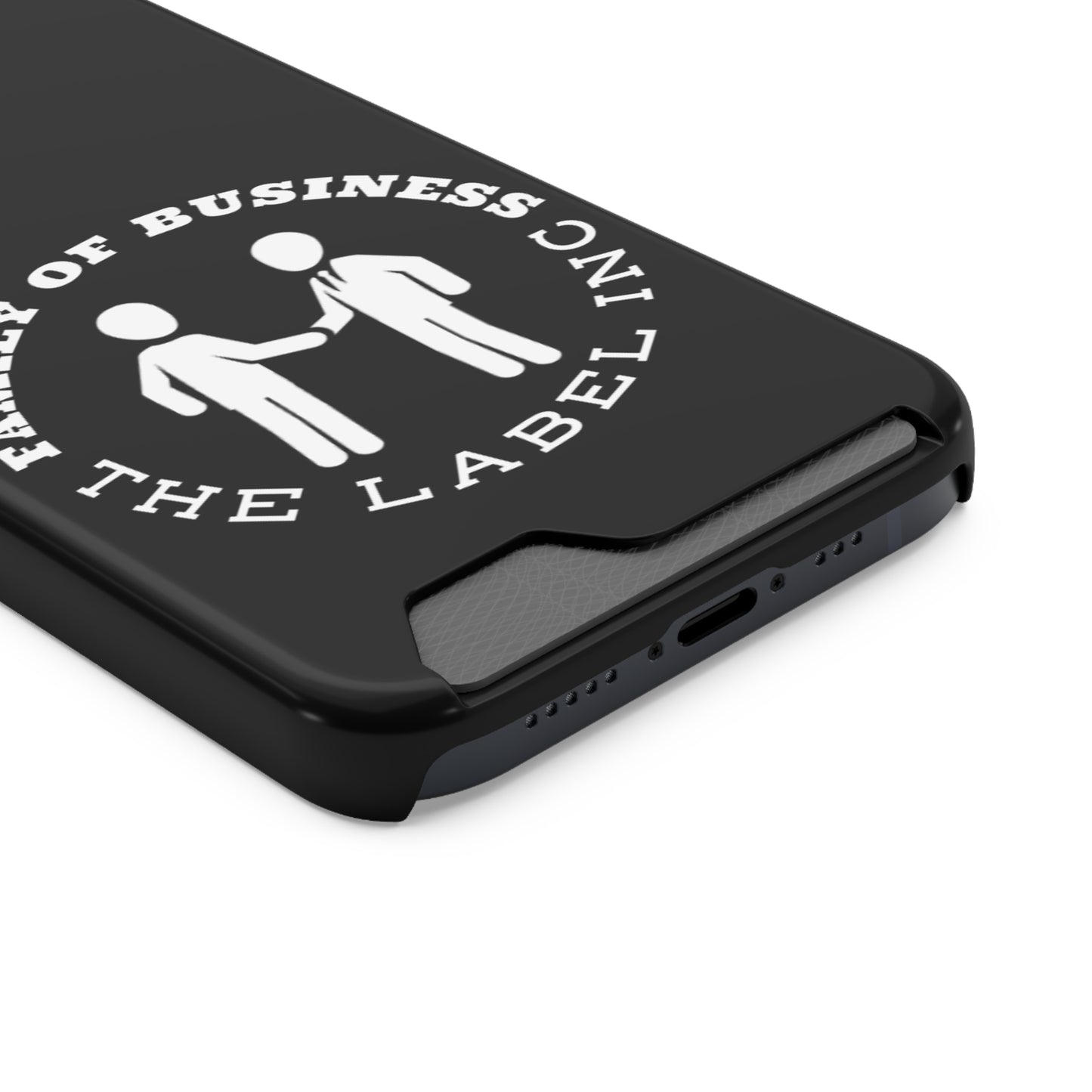 “FOB CIRCLE” IPhone/Galaxy Case With Card Holder