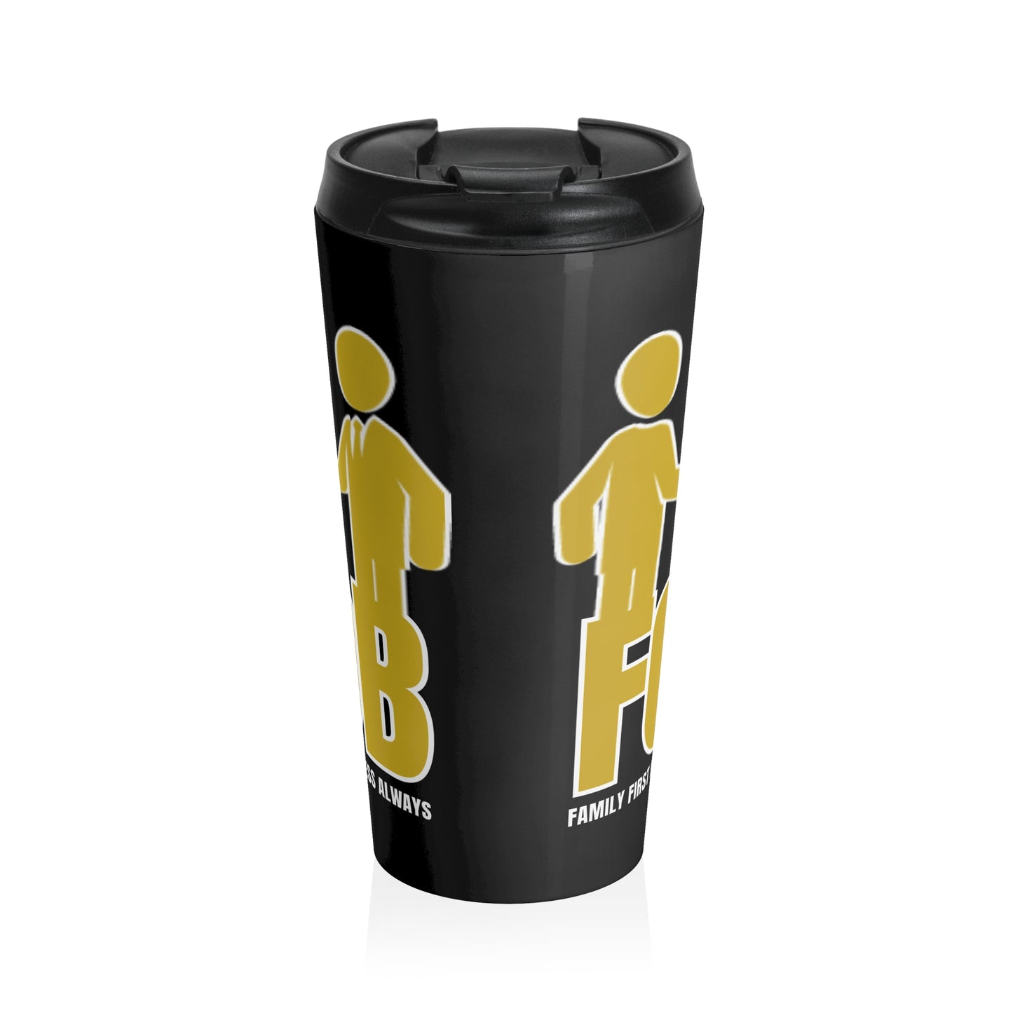 “FOB FFBA” Stainless Steel Travel Mug