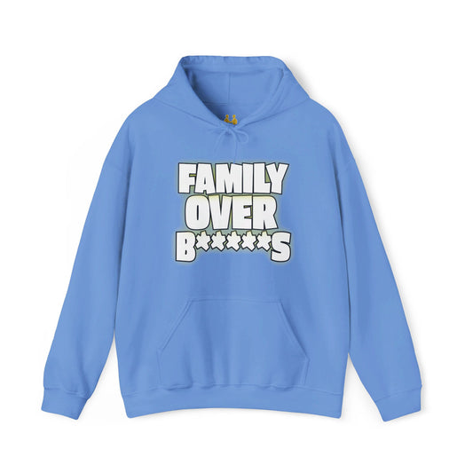 “FOB OVER EVERYTHING” Heavy Blend™ Hooded Sweatshirt