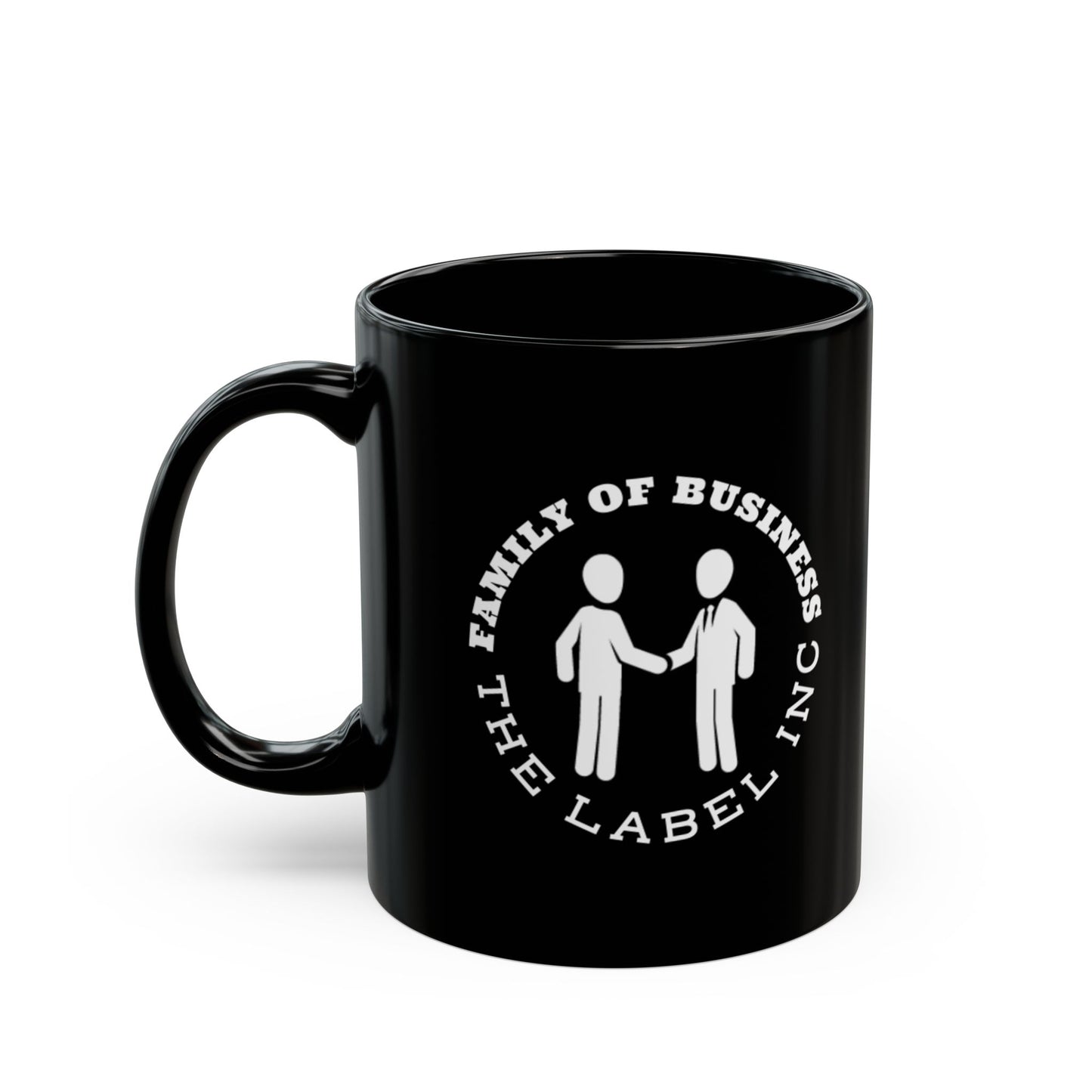 “FOB CIRCLE” Black Mug (11oz, 15oz)