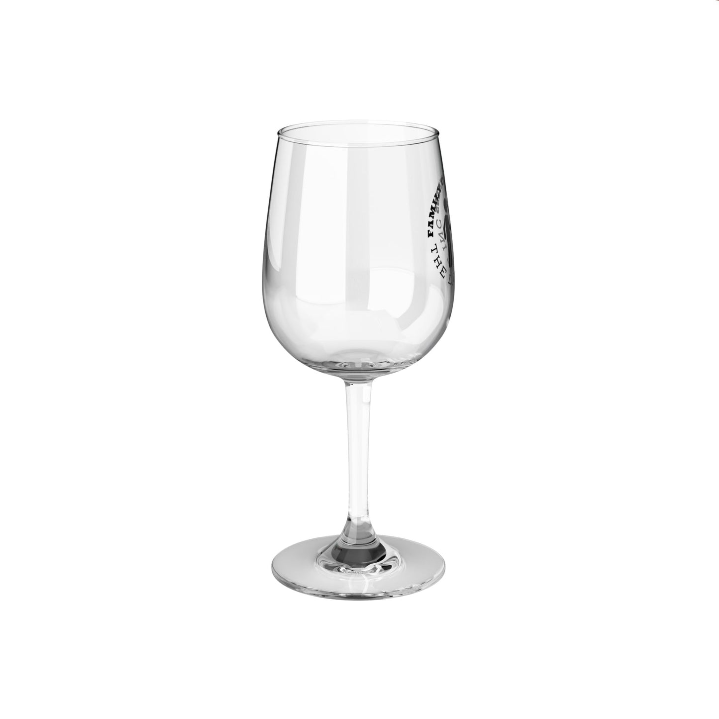 “FOB CIRCLE” Wine Glass, 12oz